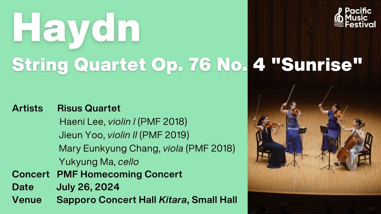 Haydn: String Quartet Op. 76 No. 4 
