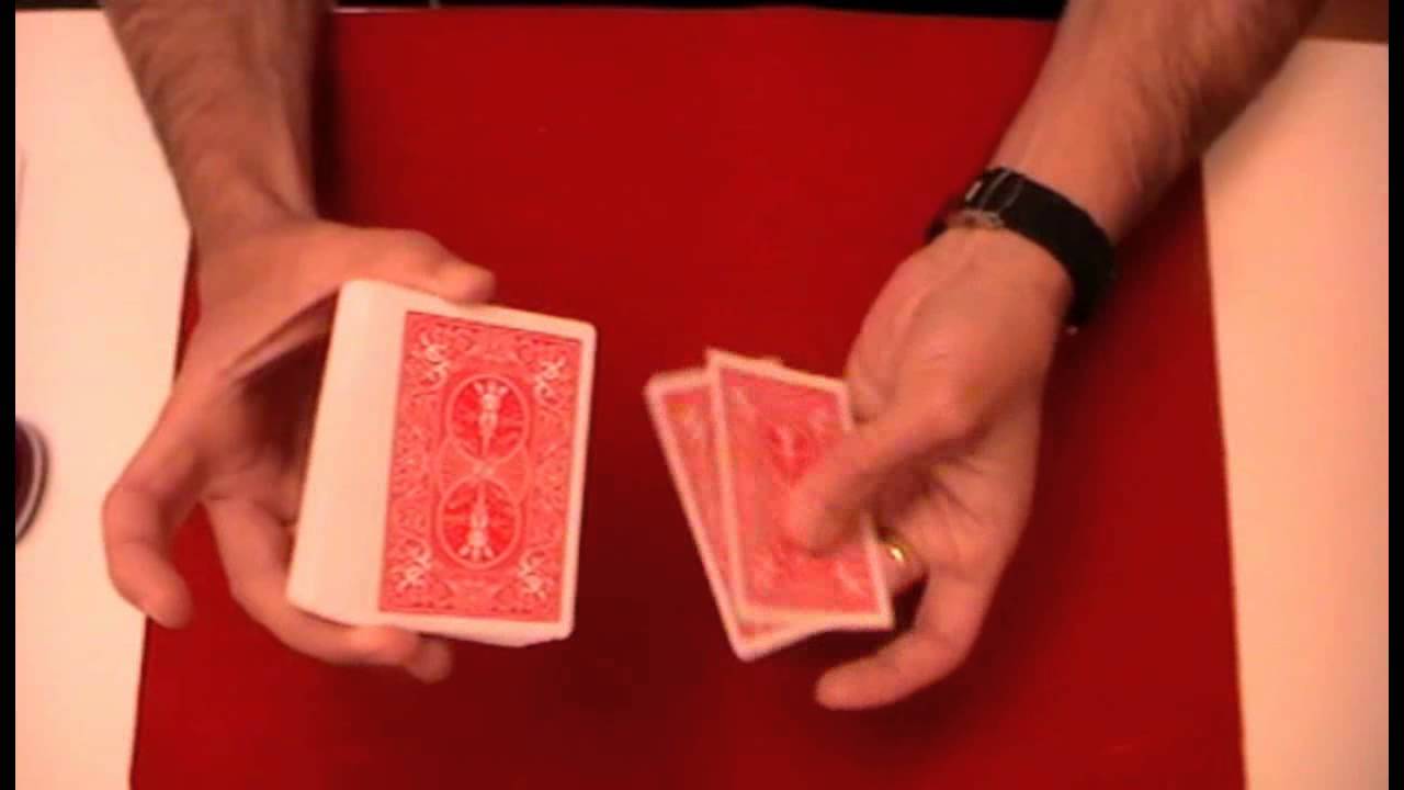 Truco de magia revelado - a la tercera