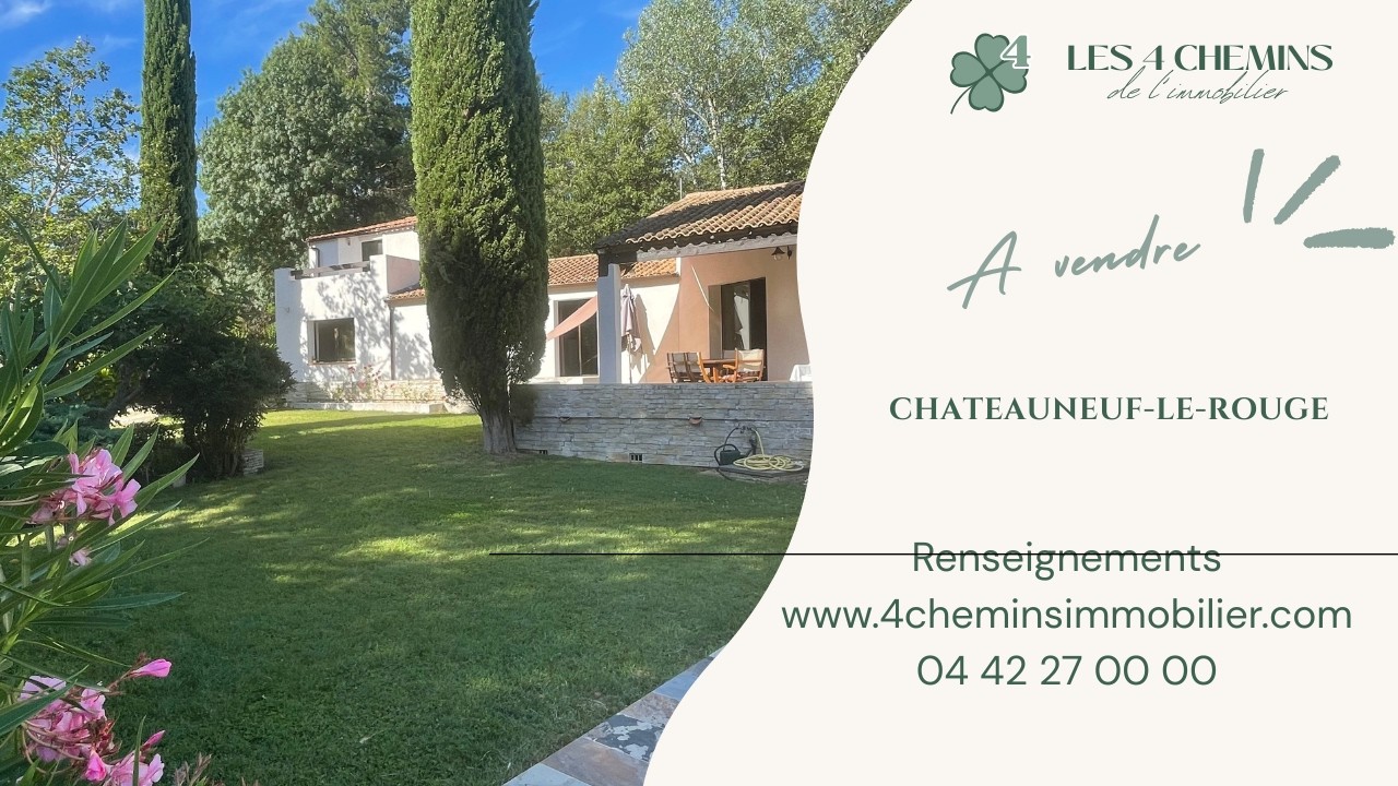 Villa à vendre 5 pièces de 194 m2, jardin avec piscine de 1639 m2