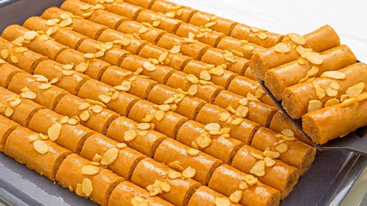 معسلة في10 دقائق بدون قلي ولا تعب حضريهم دفعة واحدة👌 بكمية وفيرة مقرمشين معلكين كيحمقو😋 سيكار كاوكاو