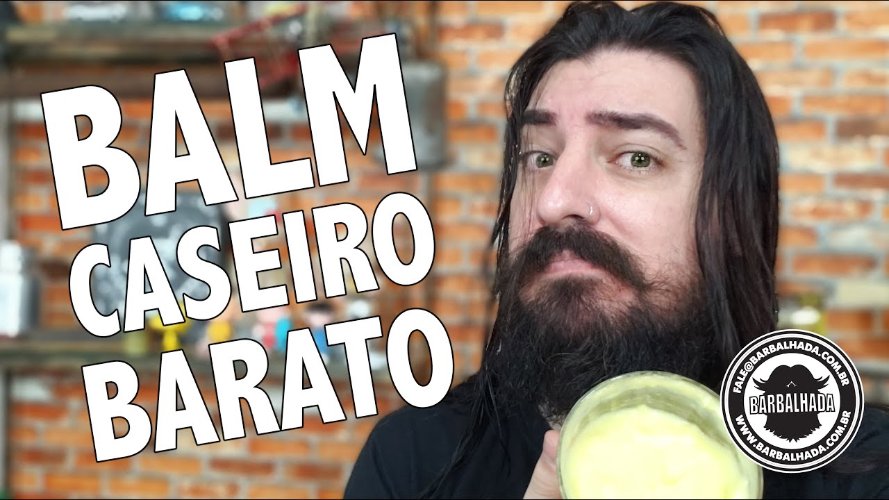 Como fazer um BALM de BARBA caseiro BARATO