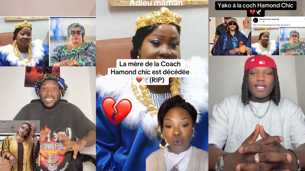 🚨🥹DÉCÈS DE LA MÈRE DE COACH HAMOND CHIC :  REACTION DES IVOIRIENS QUI SOUTIENNENT FORTEMENT LA COACH
