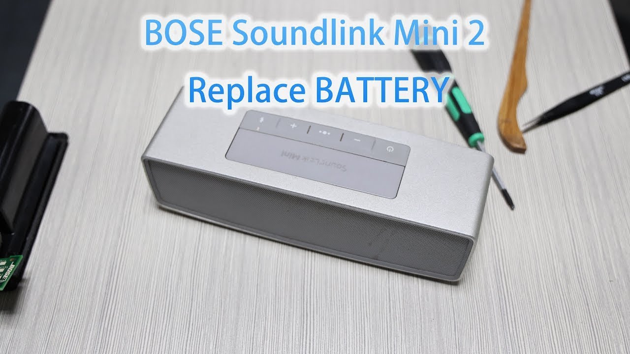 Как заменить аккумулятор BOSE SoundLink Mini 2 | BOSE SoundLink Mini II