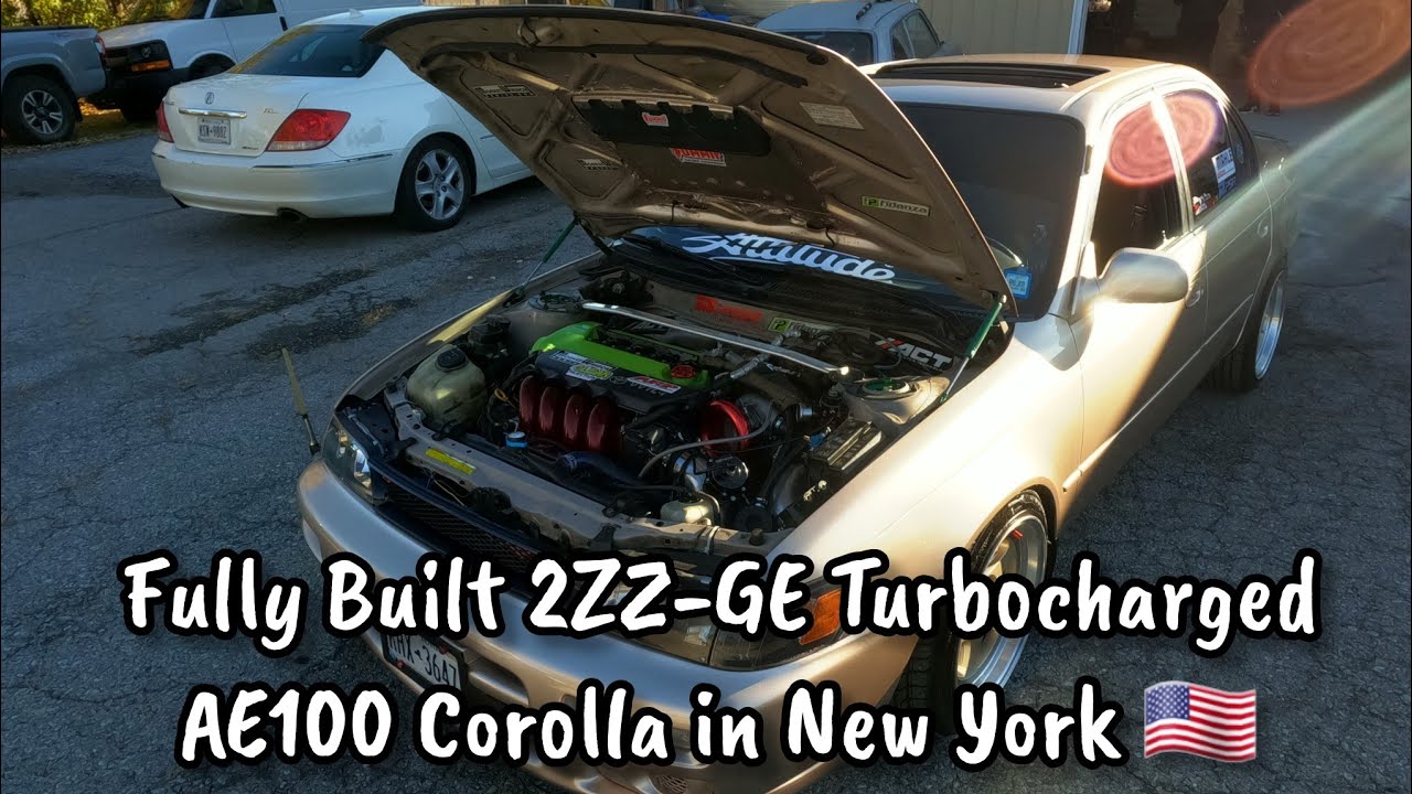 Fully Built 2ZZ-GE Turbocharged AE100 Corolla In New York