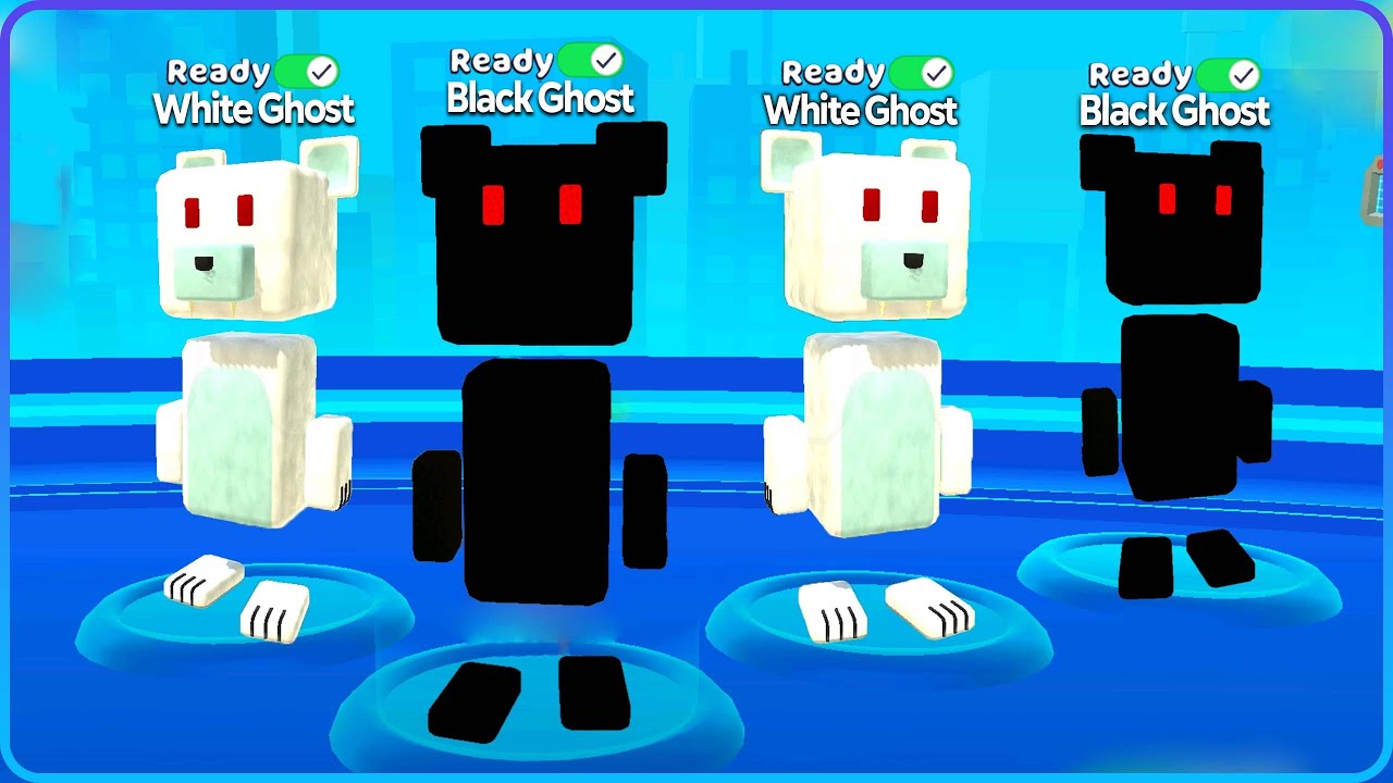 Multiplayer Black vs White Ghosts Hide and Seek Super Bear Adventure Gameplay Walkthrough