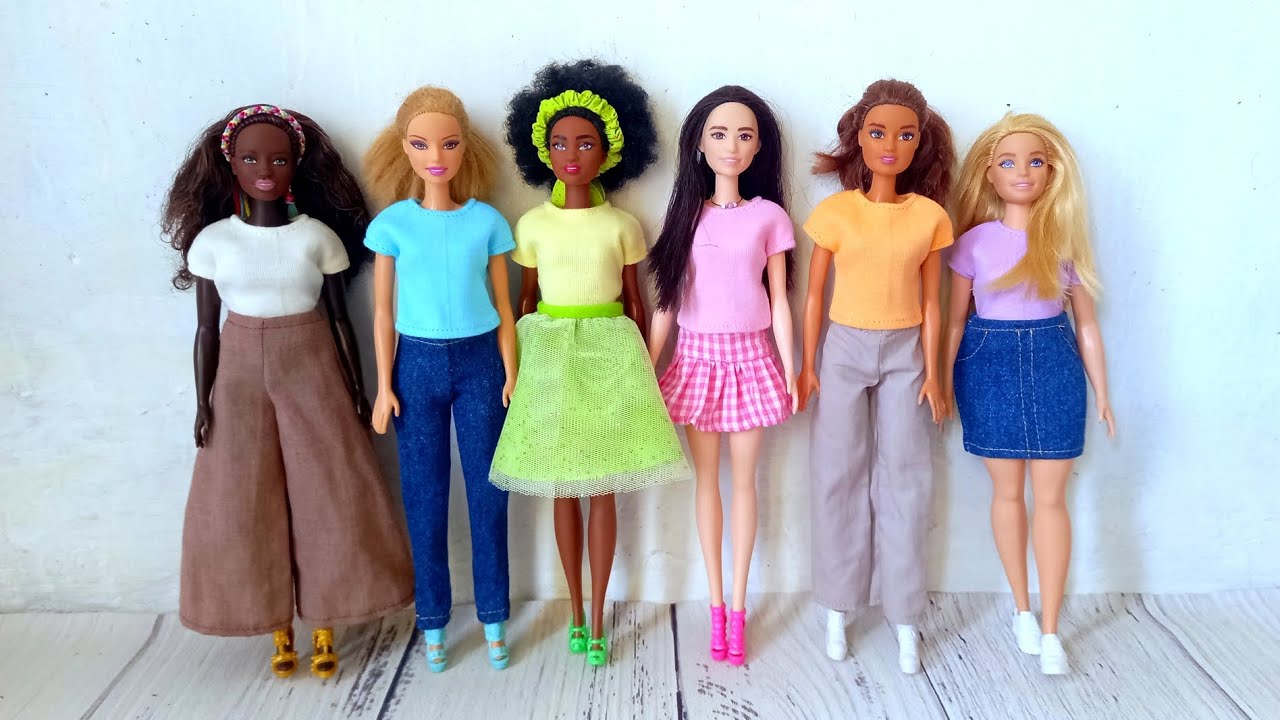 How to Sew T-Shirts for Dolls | Mix & Match Doll Outfits