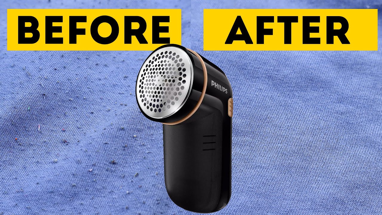 Philips Fabric Shaver GC026 - Best Lint Remover From Clothes - Fuzz Ball Remover