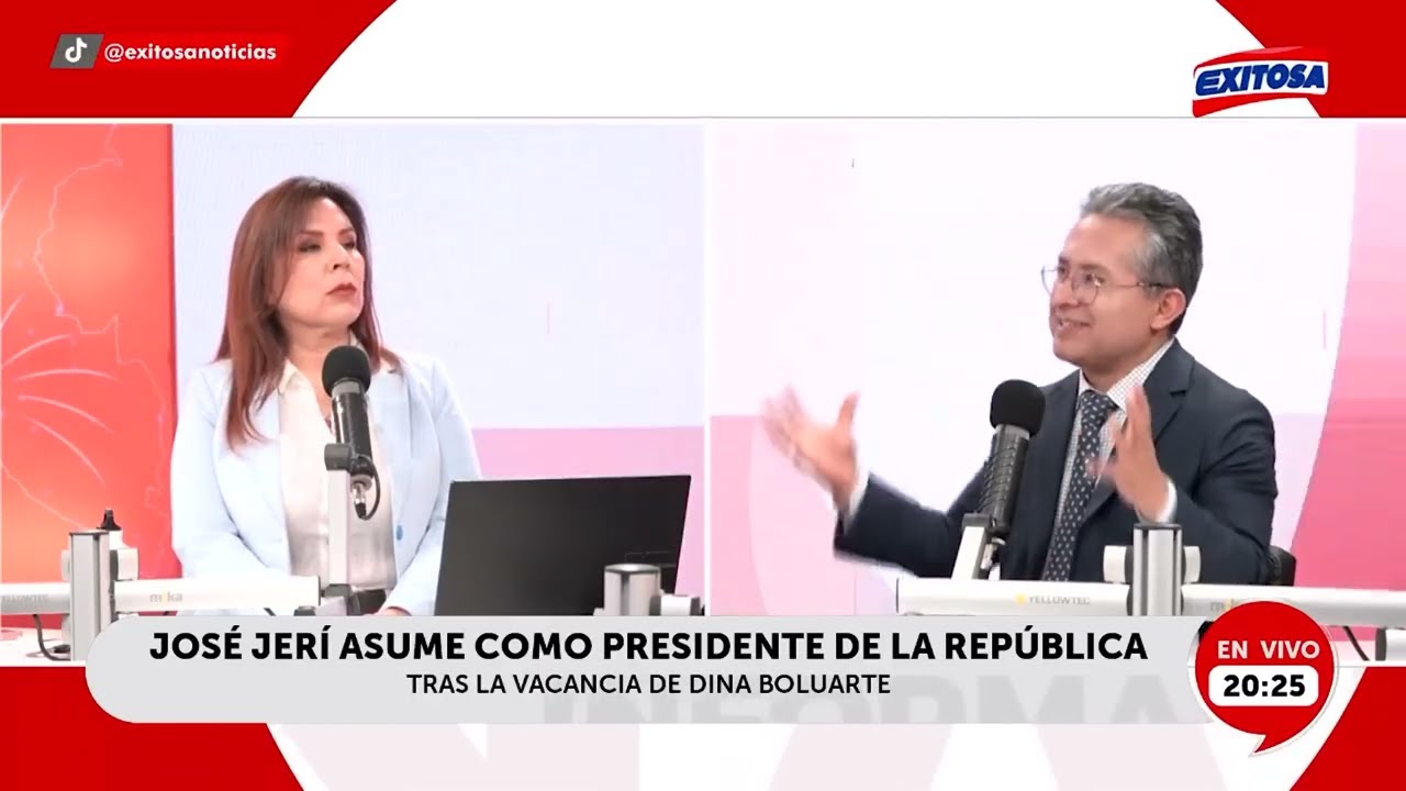 Andy Carrión en Exitosa sobre los casos archivados de Dina Boluarte que podrían ser reabiertos