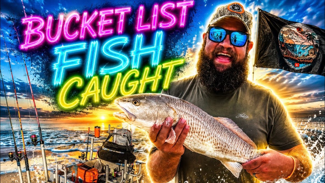 Caught my first Red Drum! The last bucket list fish of 2025 achieved. The Gulf of America provides!