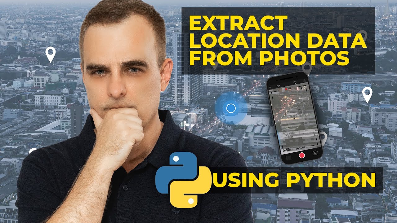 Извлечение метаданных EXIF ​​iPhone и Android из онлайн-фотографий с помощью PYTHON // OSINT с Ka...