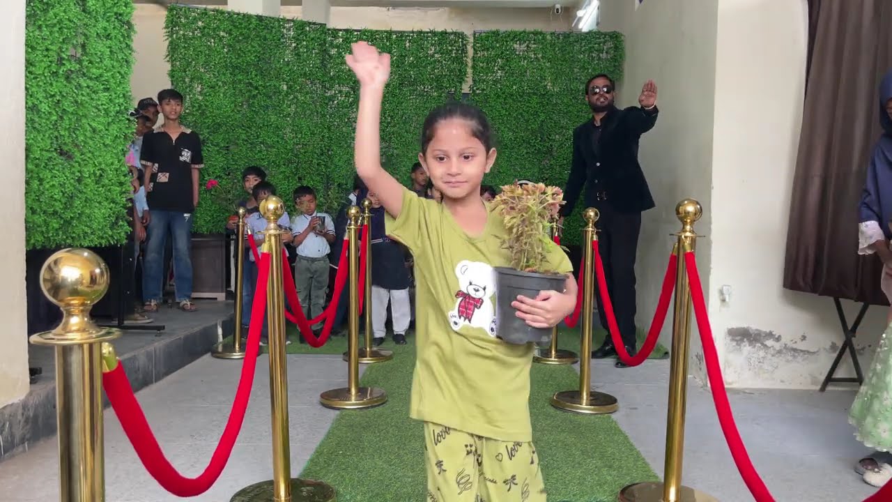 UKG AND 1st CLASS STUDENTS PLANT DAY CELEBRATION