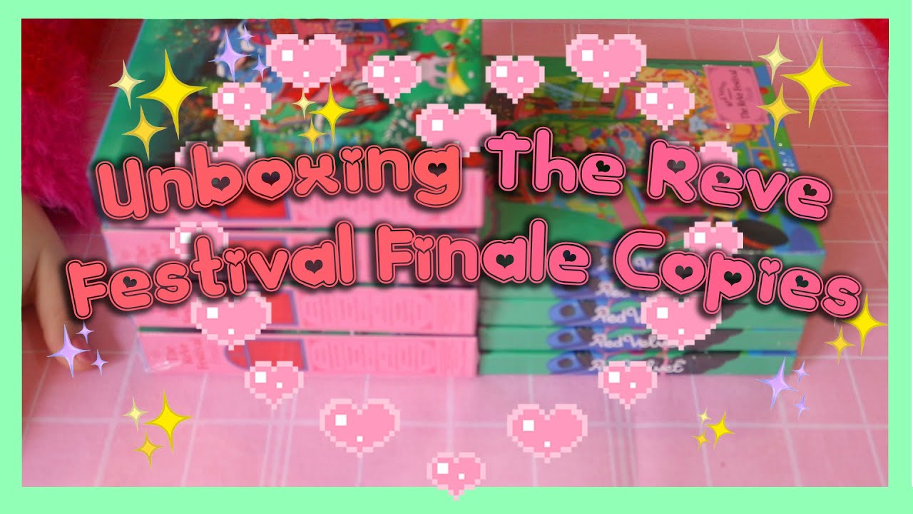 💗 Unboxing 17 Copies of the Reve Festival Finale 💗  Photocard, Postcard, and Receipt Pulls