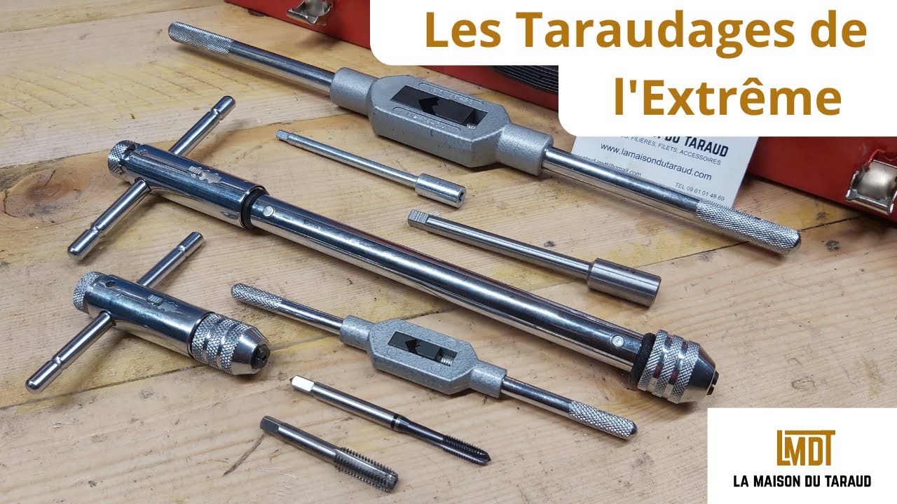 Taraudage Inaccessible, pièces Extrêmes dure, je te donne les solution 🔩