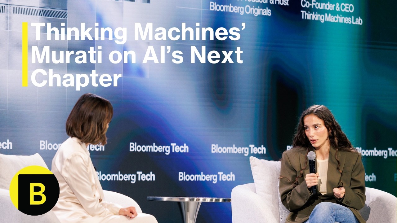 Thinking Machines&rsquo; Murati on AI&rsquo;s Next Chapter
