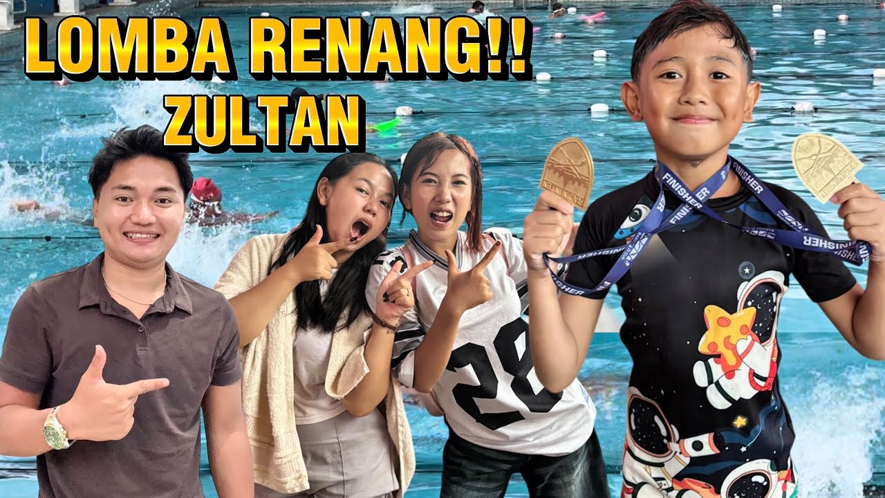 ZULTAN LOMBA RENANG SELURUH INDONESIA !! Yogafamilly