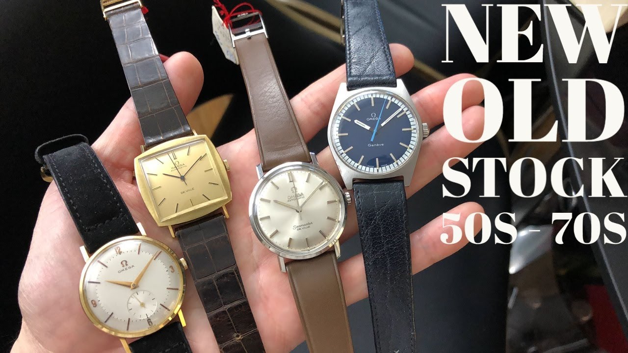 1950-е - 1970-е годы Новые старые запасы Omega Seamaster, Deville и Geneve