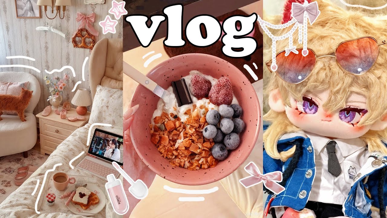 ✨ Vlog in My day | Relax Day aesthetics - unboxing Aventurine nendoroid