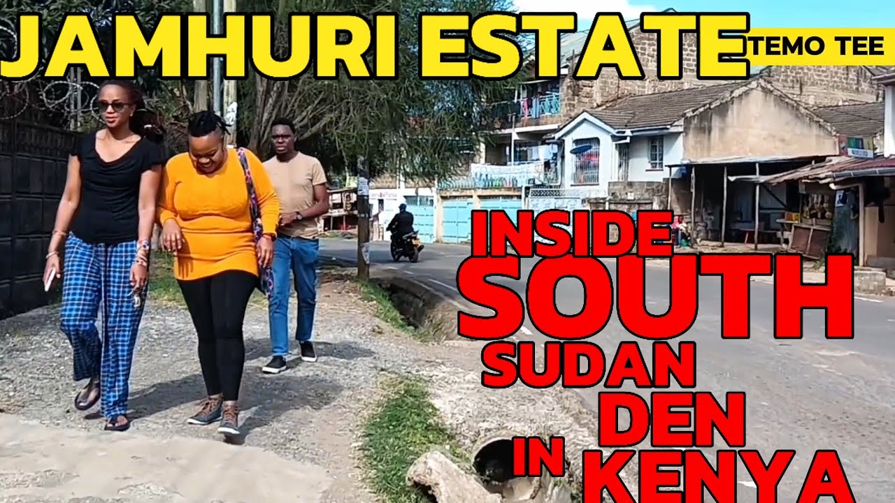 JAMHURI Estate: I visited THIS Kenyan Oldest Posh Urban Gem | Home to South Sudanese Den!