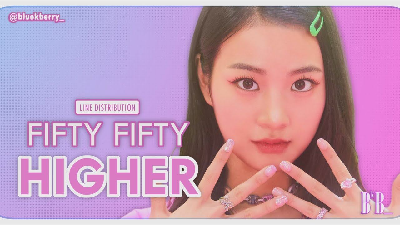 Line Distribution: FIFTY FIFTY  (피프티피프티) - Higher – [THE FIFTY]