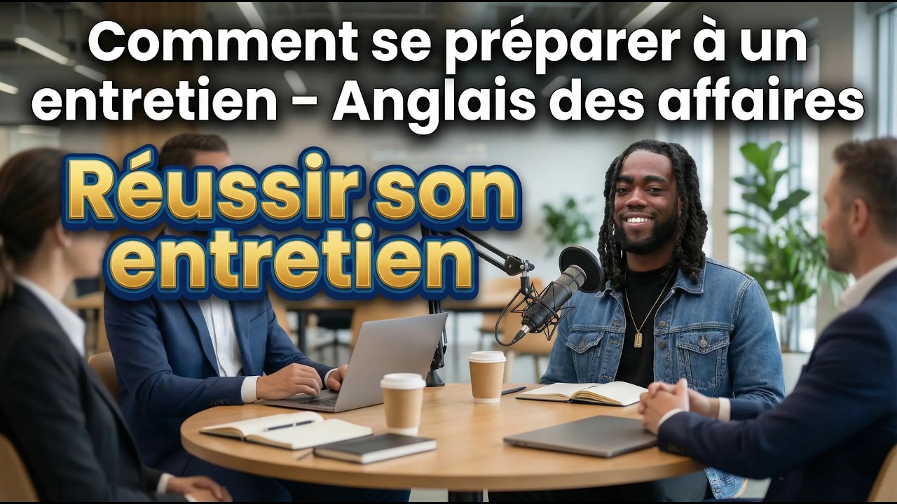 Un entretien en anglais arrive ? Voici quoi faire.