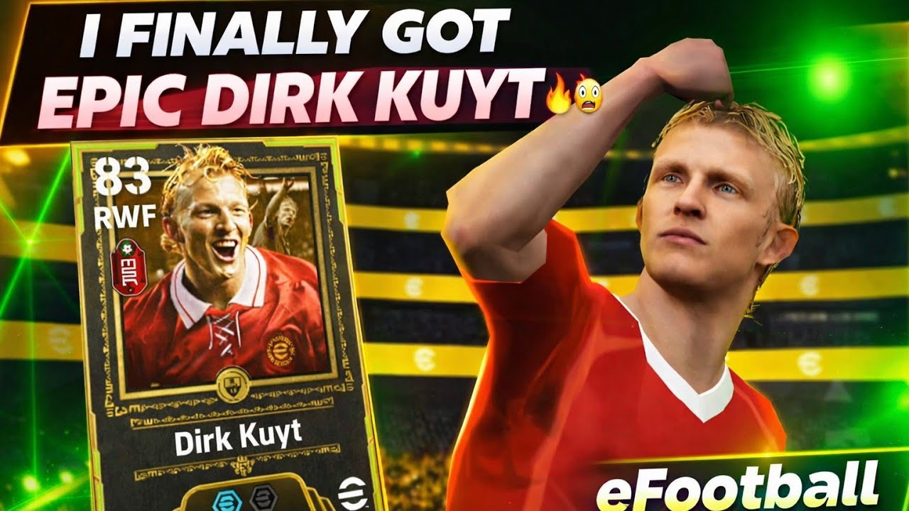 I Finally Got Epic Dirk Kuyt From Daily Free Spin! 🔥