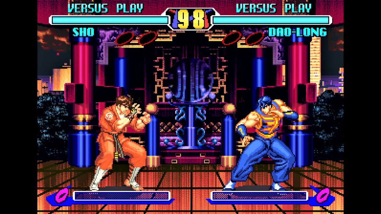 Arcade is back! Sho vs Dao-Long (Hardest AI) - Breakers Revenge