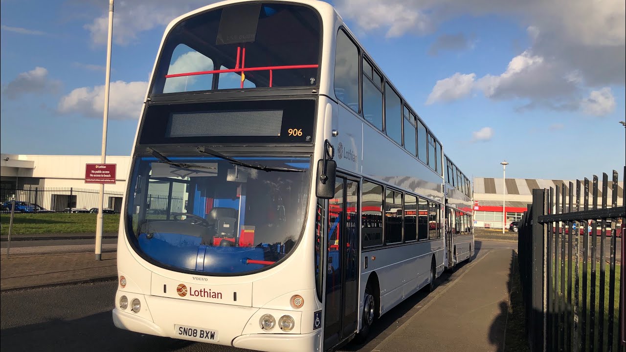 Revvy B9TL Thrash | Lothian Buses 906 | SN08 BXW