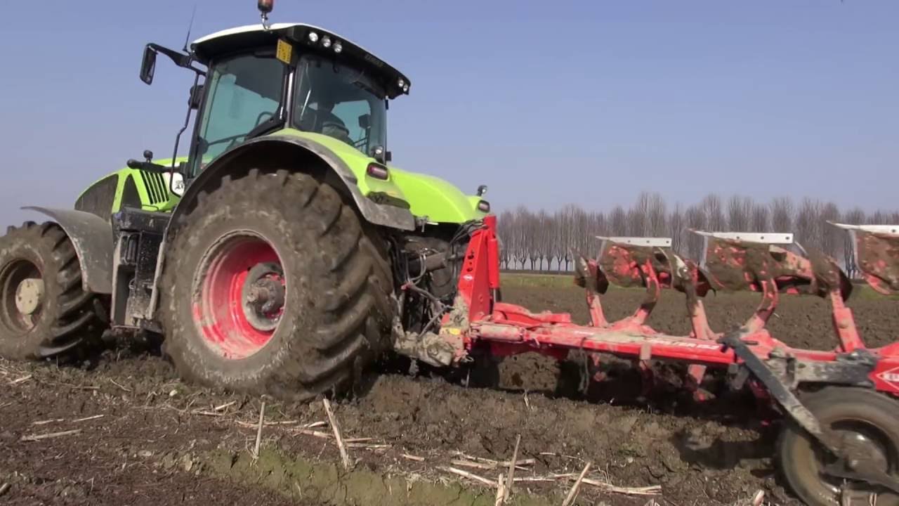 Ploughing 2014 - CLAAS Axion 950 C-Matic + KUHN Vari-Master 152