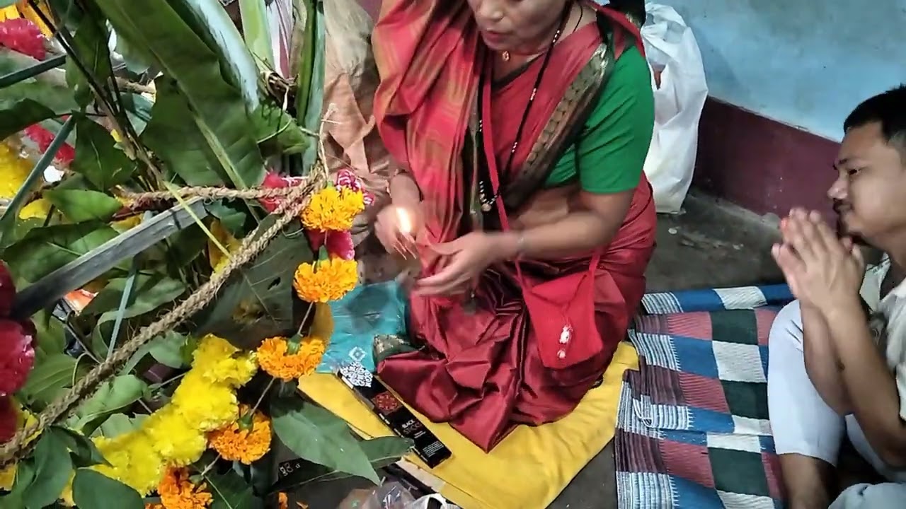 Satyanarayan ki Puja 🌺 🙏#viralvideo #share #support#viralvideo #publicreactin #followme #Pooja 🙏👍