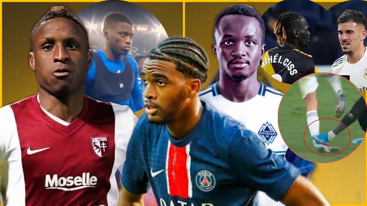 📰Mamadou Sarr en difficulté pour son dernier match, Ibrahim Mbaye ignoré par PSG, P.Ciss Ceballos 🗞