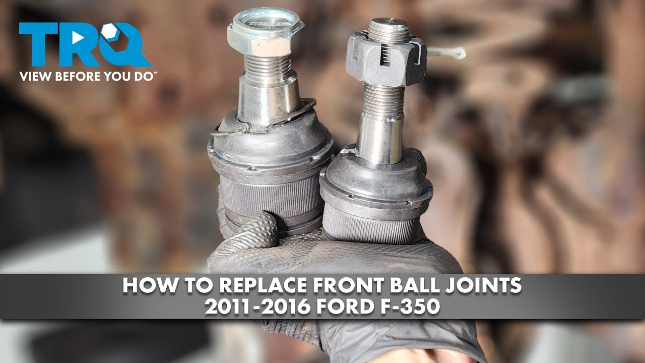 How to Replace Front Ball Joints 2011-2016 Ford F-350
