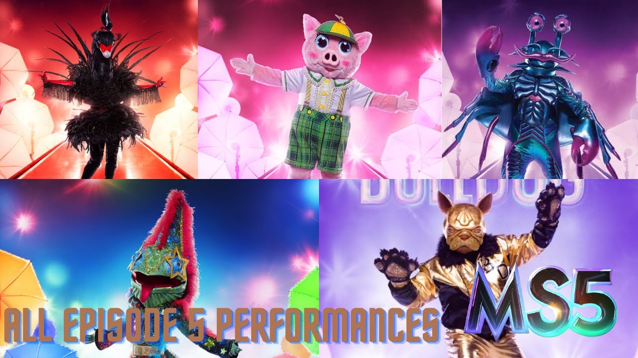 All #MS5 Episode 5 Performances (Group B Finals) | The Masked Singer Season 5
