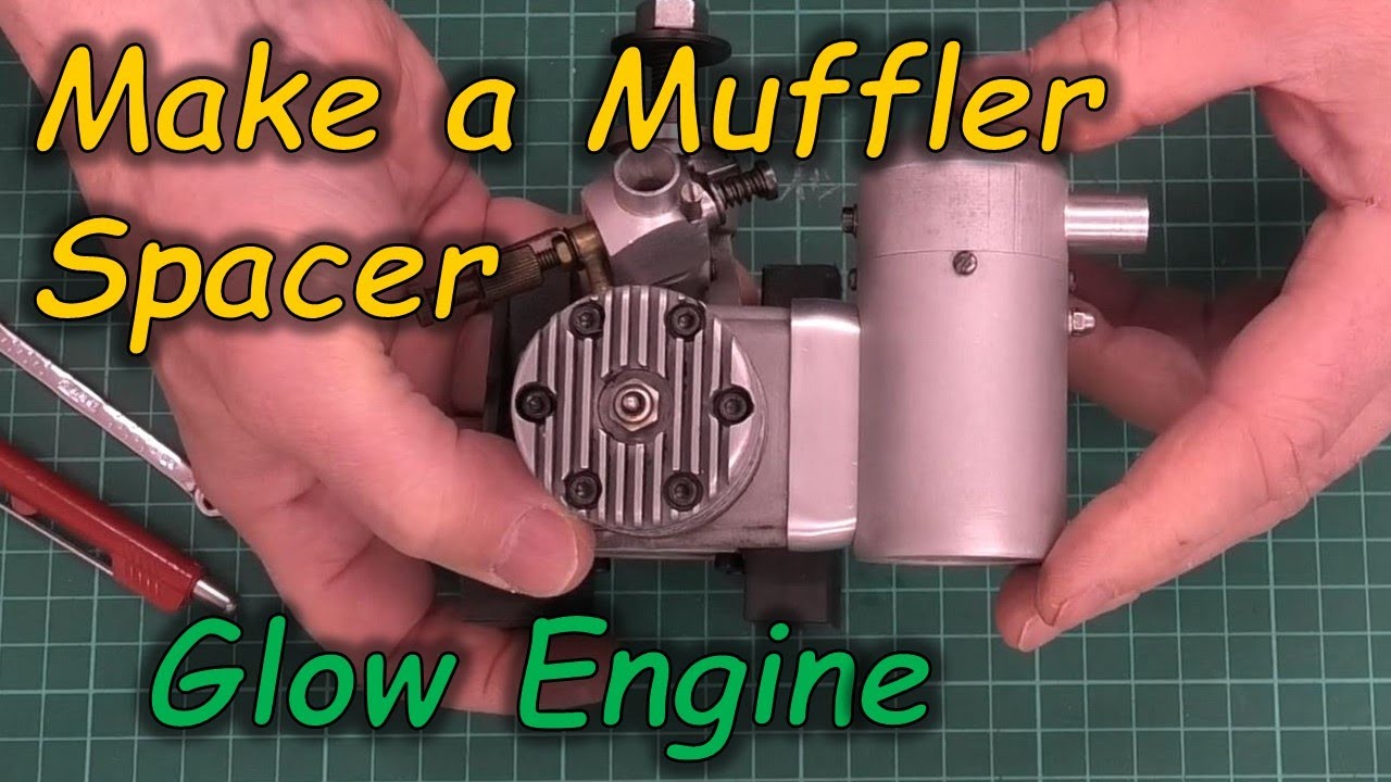 Make your own Exhaust Spacer - Model Glow Engines - Merco 61 Peak Power Muffler