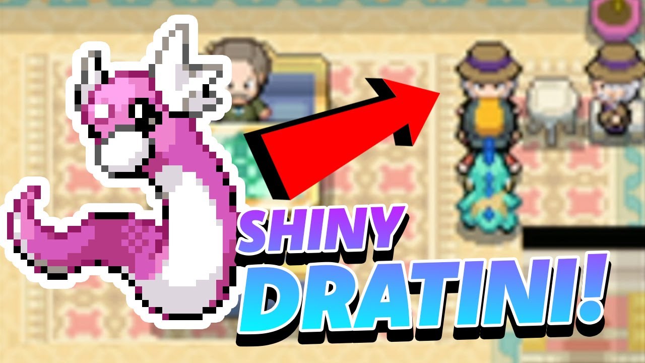Insanely Fast SHINY DRATINI in Pokemon HeartGold / SoulSilver