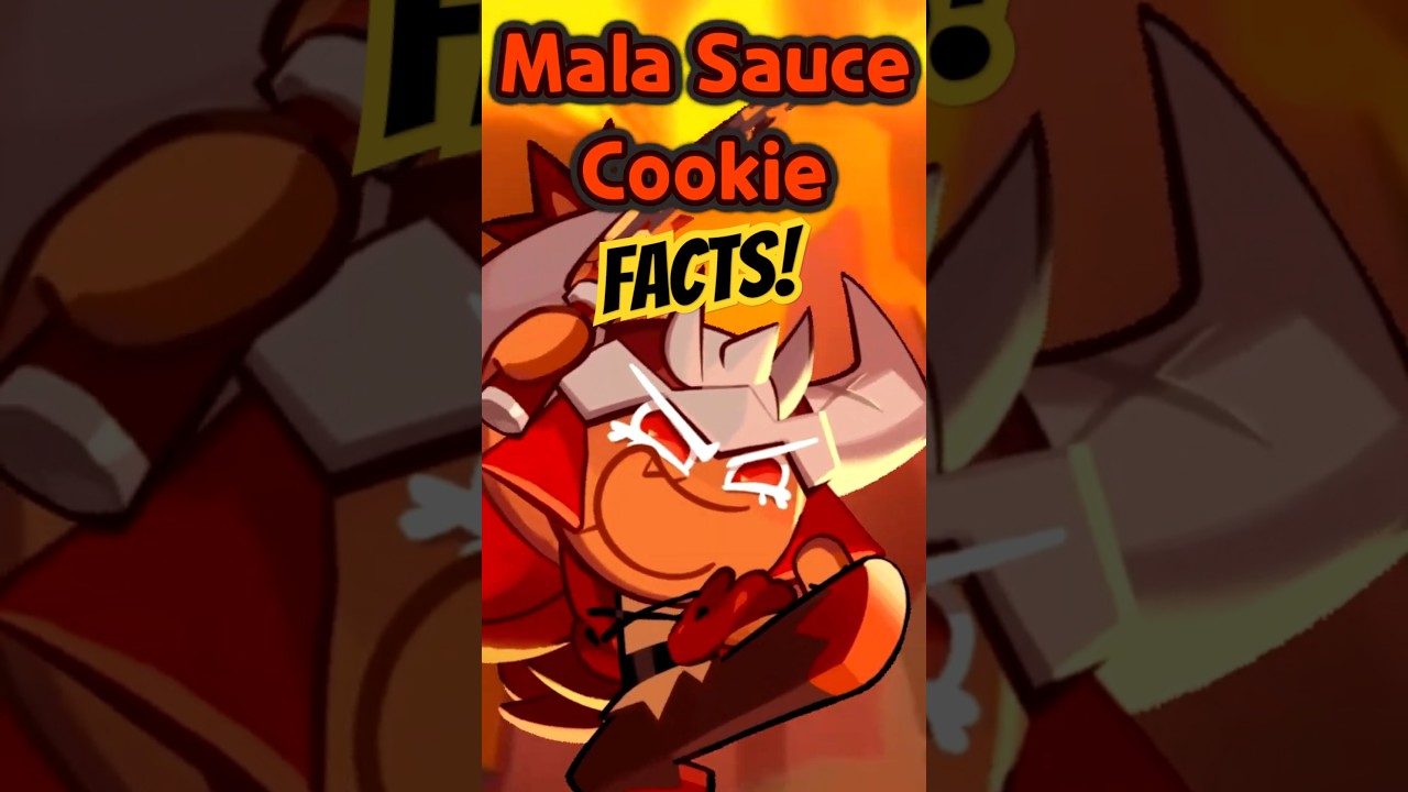 Mala Sauce Cookie Facts! (Cookie Run) #Shorts #CookieRun #Facts #CROB #CRK #MalaSauceCookie