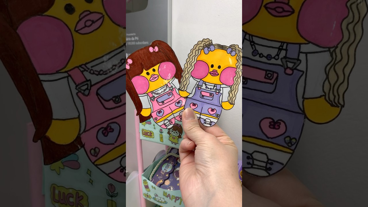 Kysha e Mine querida vers&atilde;o Paper Duck 🩷💜