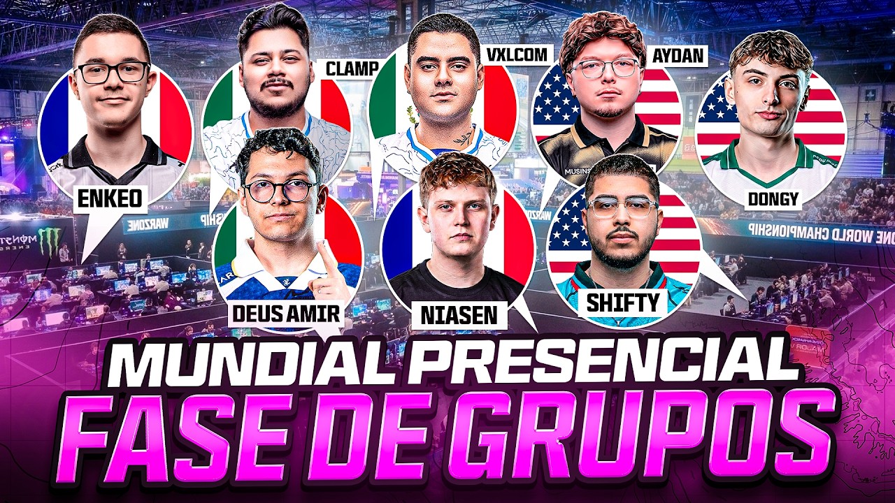 EL PRIMER DIA DEL MUNDIAL PRESENCIAL DE WARZONE EN PARIS FUE INCRE&Iacute;BLE...