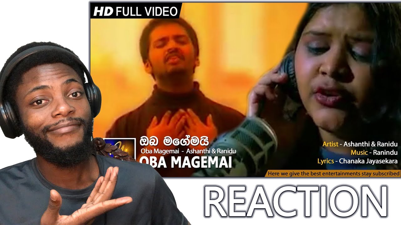 Oba Magemai - Ashanthi & Ranidu | Official Music Video REACTION