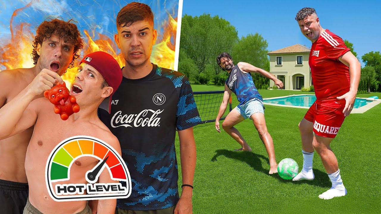 TORNEO 1v1 in Villa! Chi Perde Mangia Caramelle Gommose PICCANTI! 🌶️