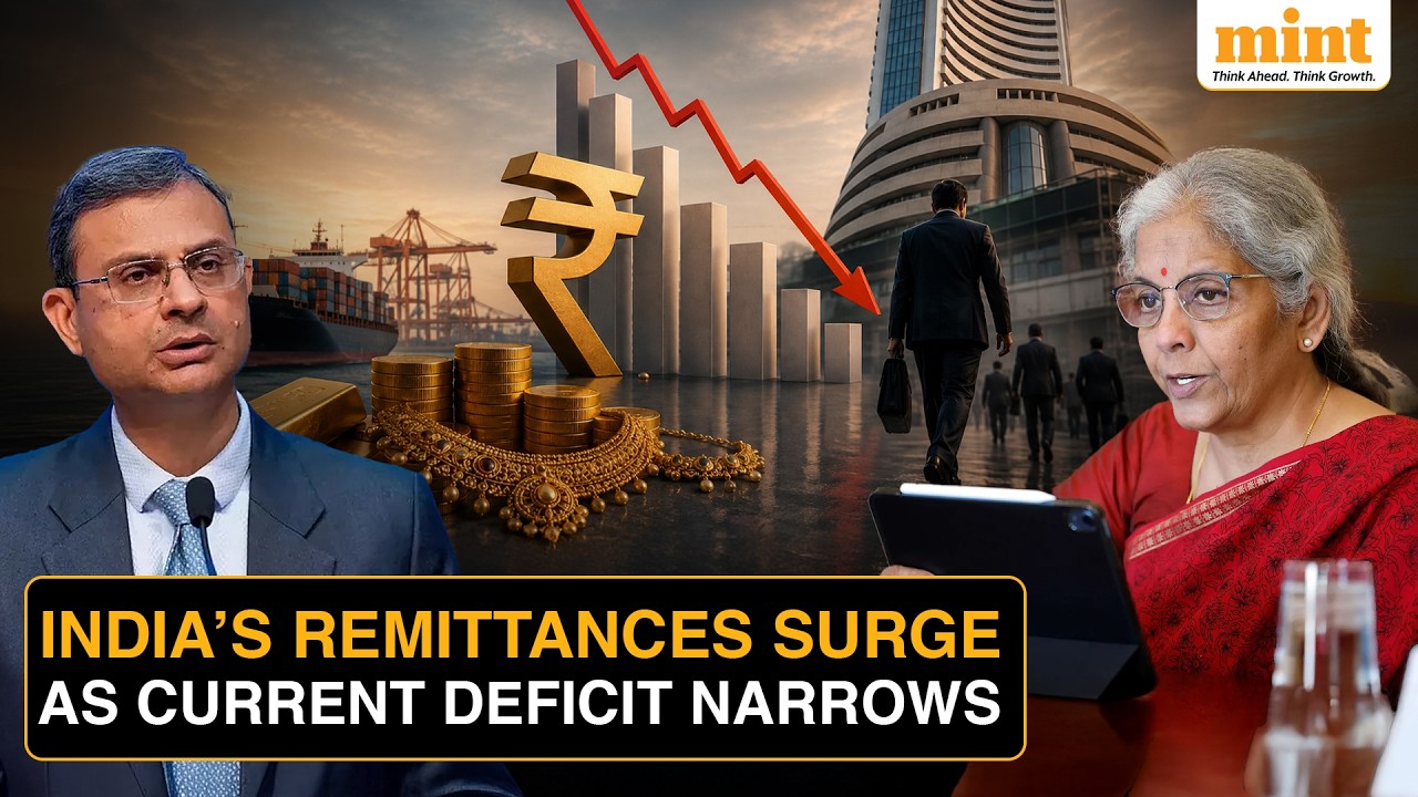 India&rsquo;s CAD Surplus Narrows To $7.1 Bn In Q4 Amid Rising Gold Import Bill, Foreign Investor Outflows
