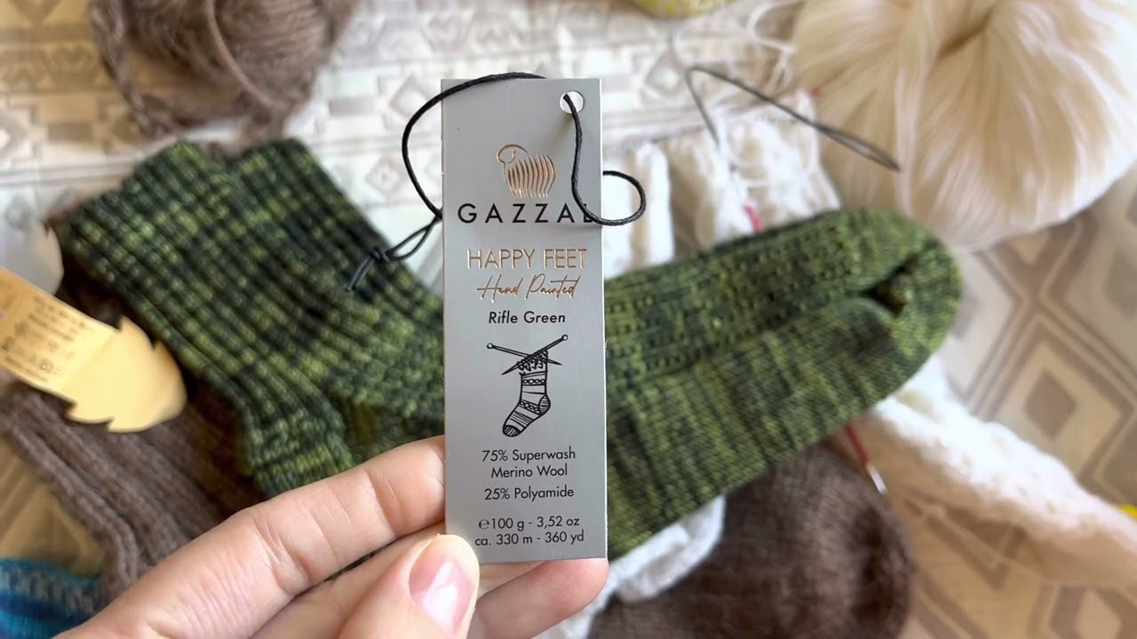 Мнение о пряже Alize superwash comfort socks, Nako boho, Fazzal Happy Feet и Северянка от Камтекс