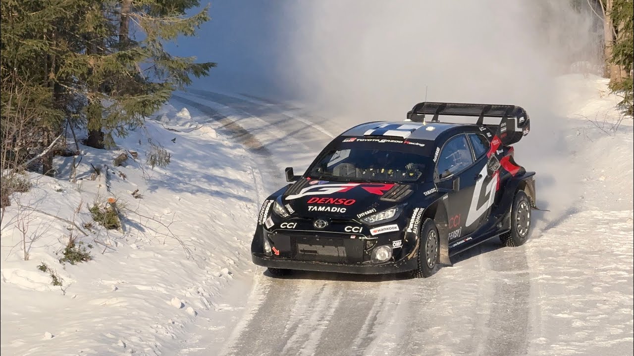 Test Rally Sweden 2025 - Kalle Rovanperä / Jonne Halttunen - Toyota Yaris Rally1 (HD)
