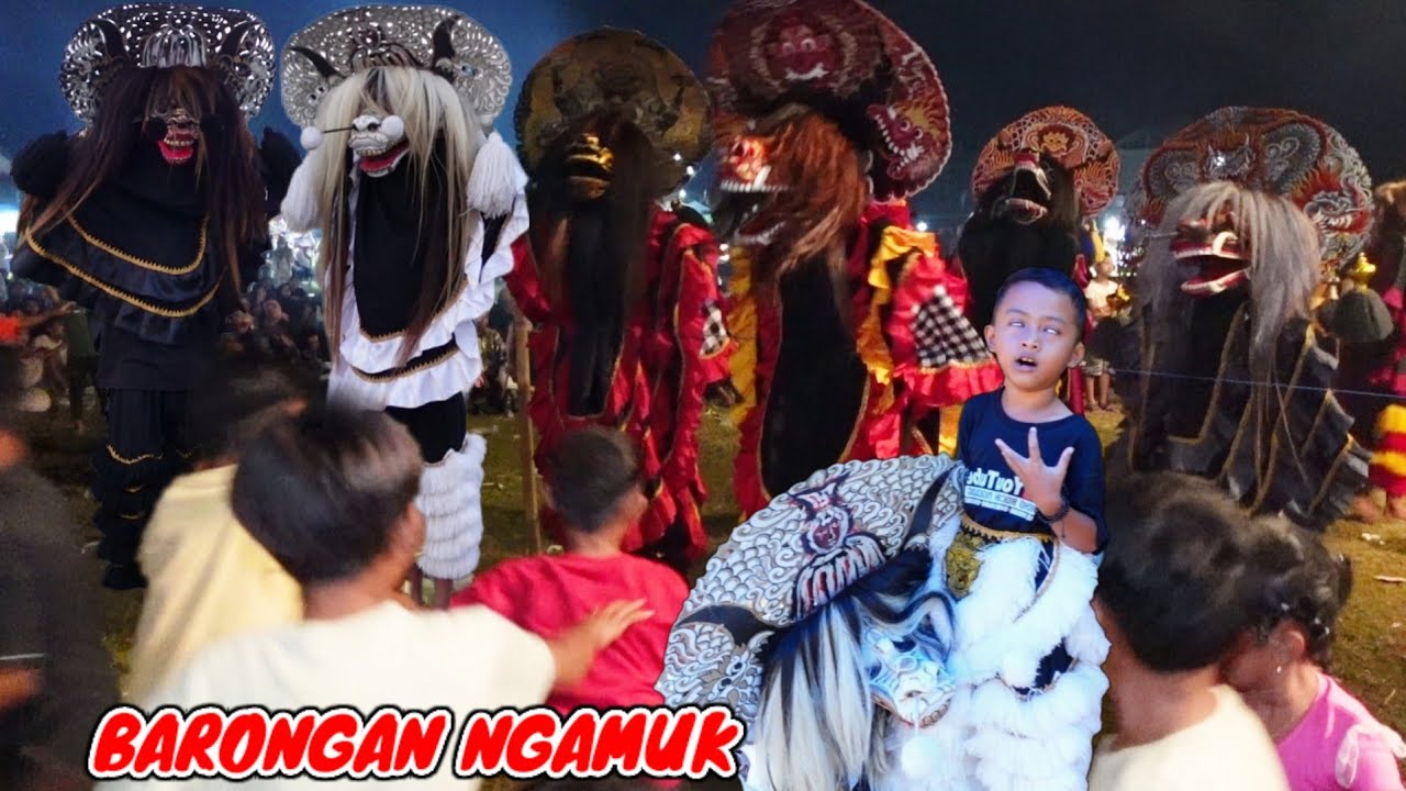 VICHO TANGGAPAN BARONGAN DI ACARA HUT RI 2023