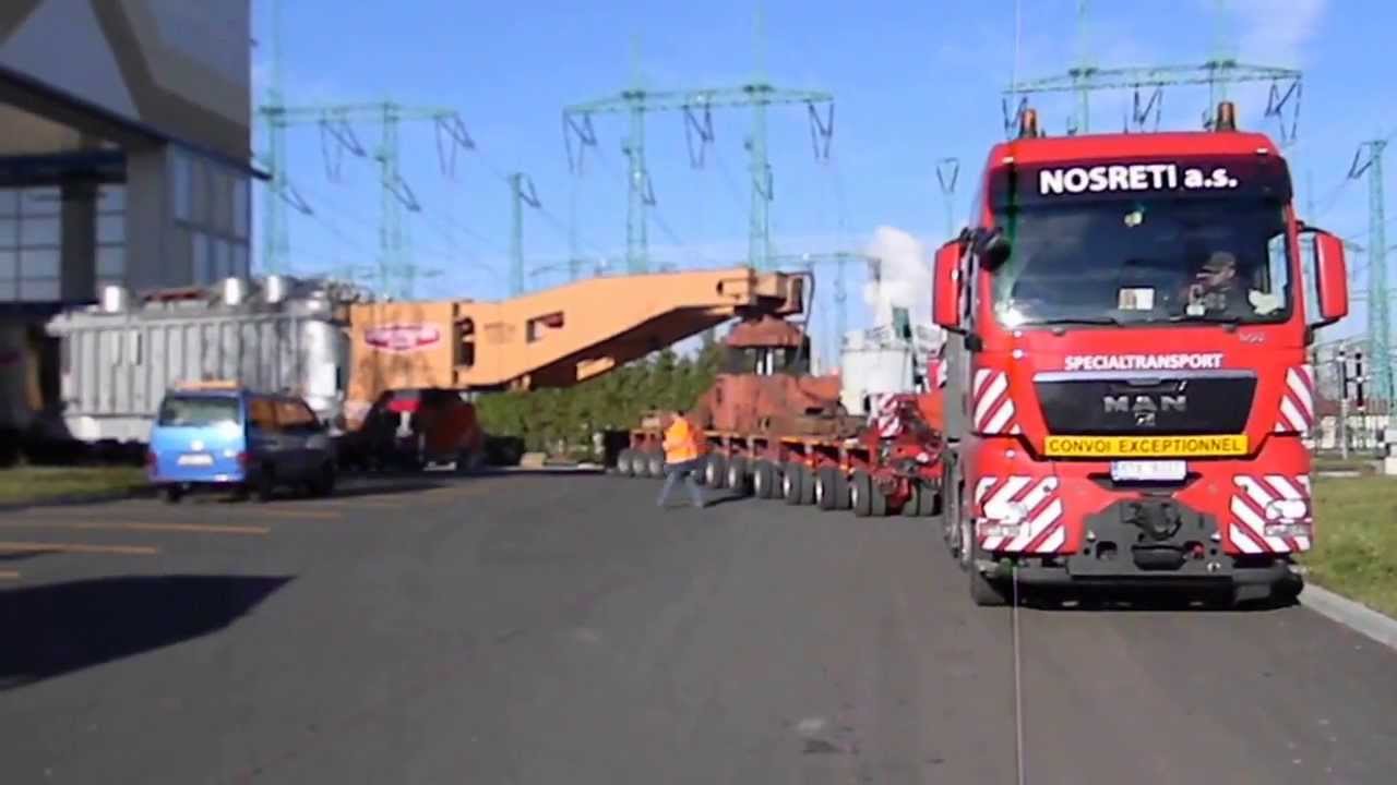 Schwertransport  transformator transport