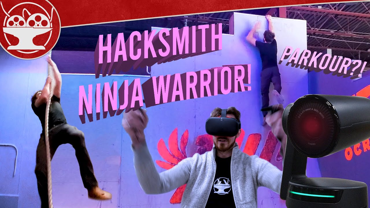 HACKSMITH becomes a NINJA WARRIOR and ROBOT takes over?! (+ GIVEAWAY!)