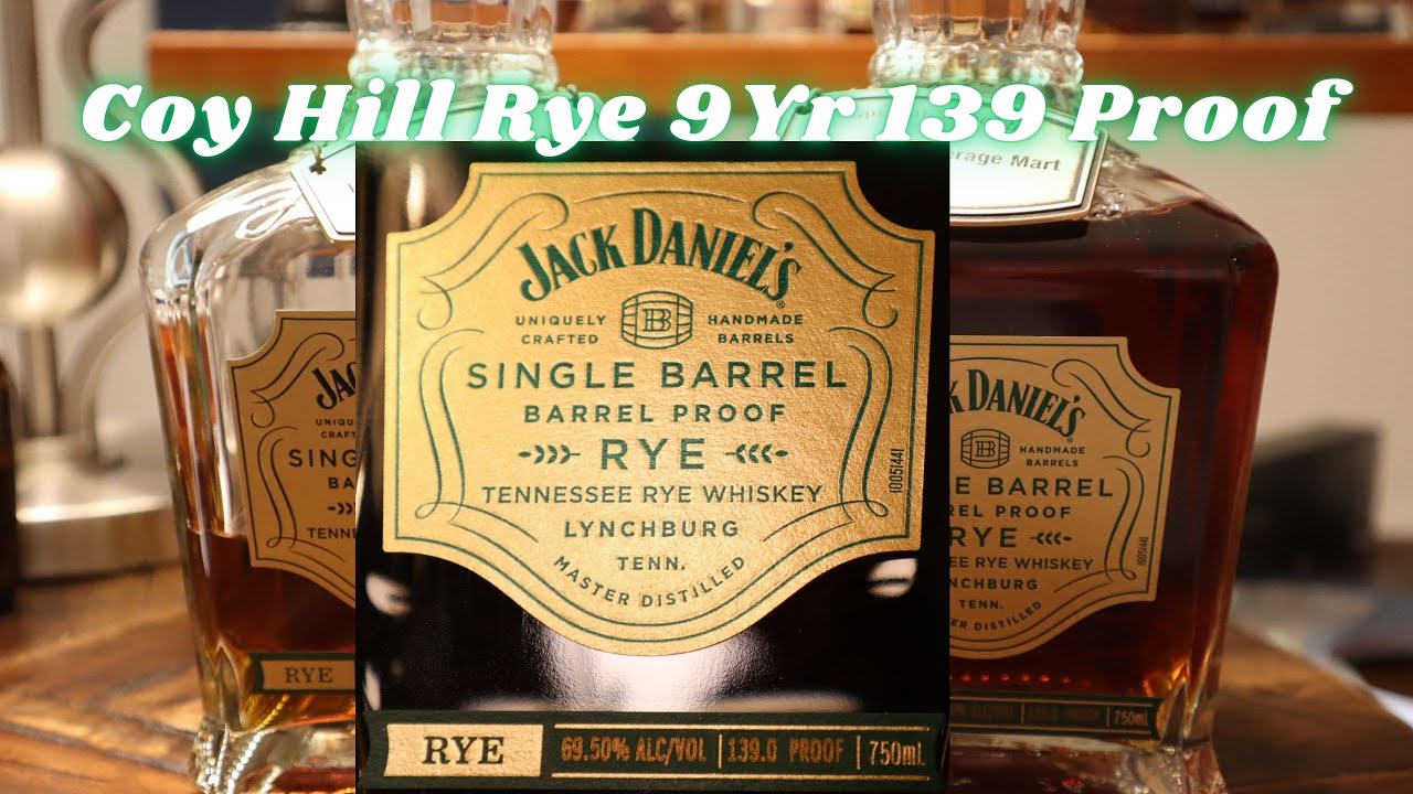 Возраст виски Jack Daniels Barrel Proof Rye увеличится в 2024 году. Почти 9 лет и почти опасно! C...