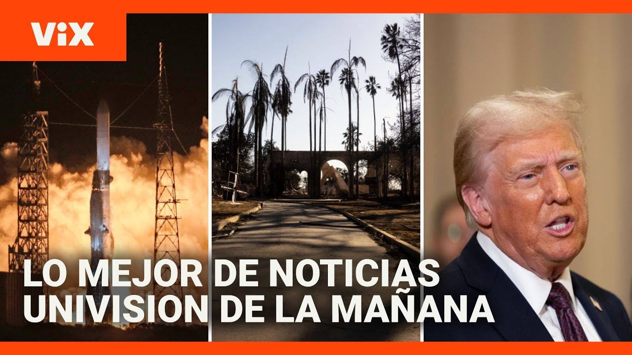 Lo mejor de Noticias Univision de la mañana | viernes 17 de enero de 2025