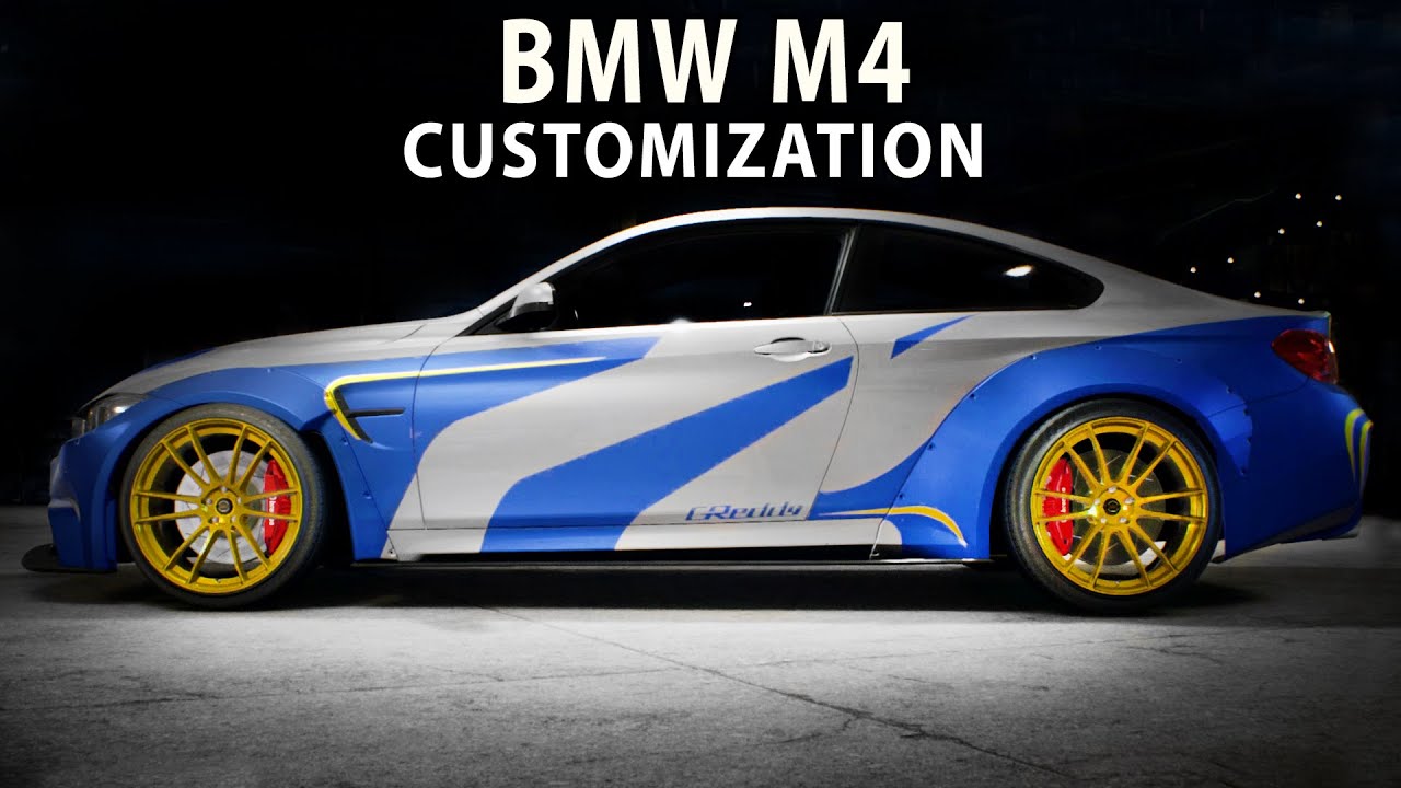 NFS 2015 - BMW M4 (NFS NL version)(Speed Art / Customization)(PC)