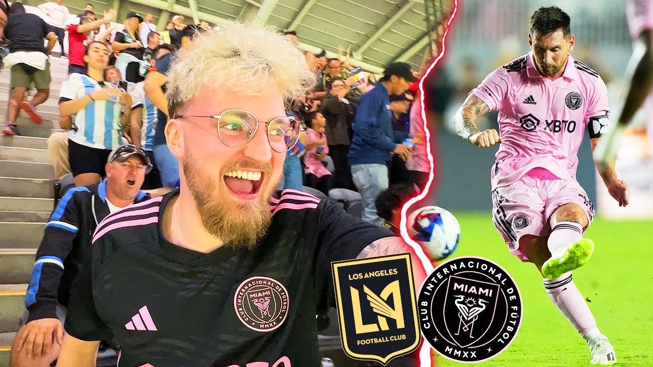 MESSI STADIONVLOG bei Los Angeles FC vs. Inter Miami 🇺🇸🔥 | GOAT glänzt weiter | ViscaBarca