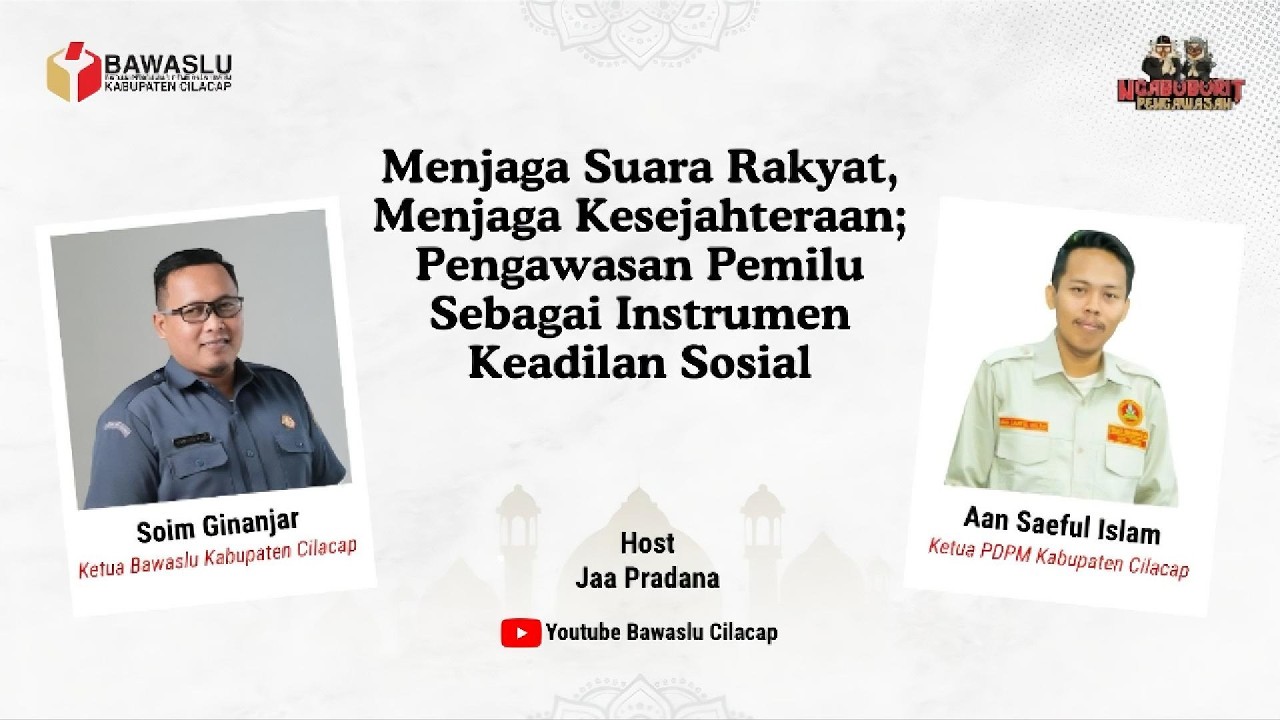 Ngabuburit Pengawasan #2 | Demokrasi dan Keadilan Sosial